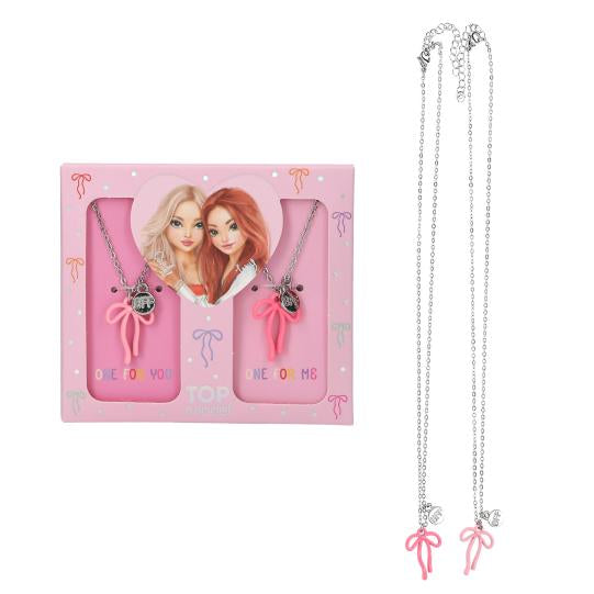 TopModel by Depesche BFF Necklace Set With  Bow - Pack of 2 - Necklace