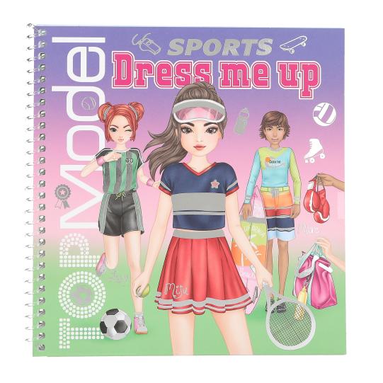 TopModel by Depesche Dress Me Up Sports - Sticker Book