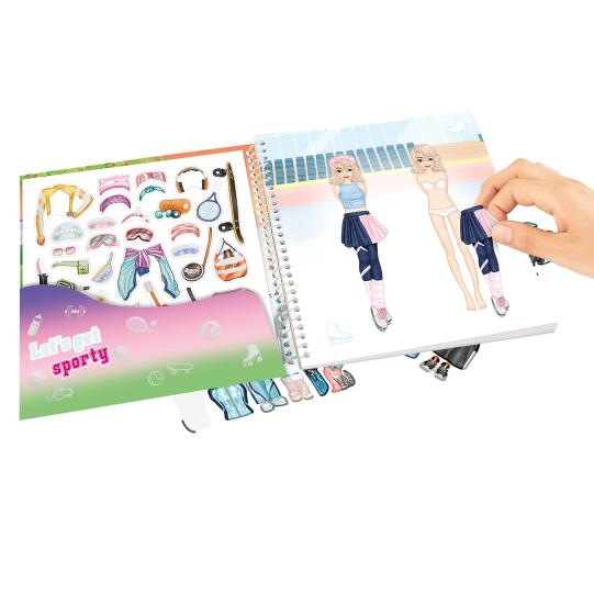 TopModel by Depesche Dress Me Up Sports - Sticker Book