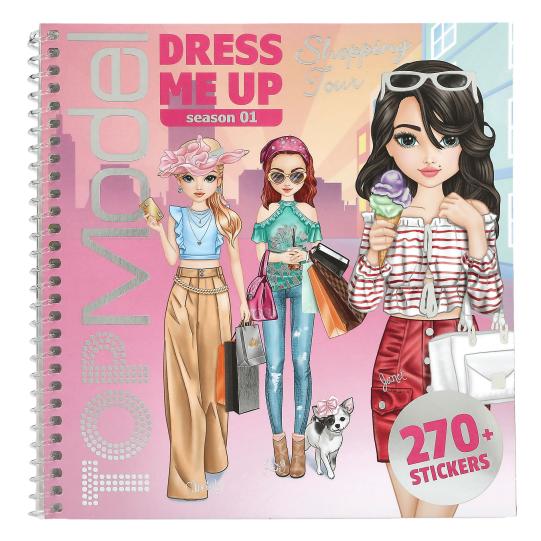 TopModel by Depesche Dress Me Up Shopping Tour - Sticker Book