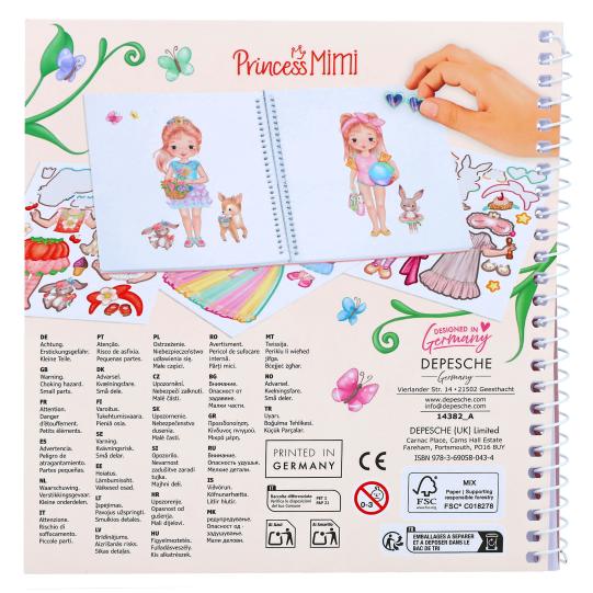 Princess Mimi Dress Me Up - Sticker Book