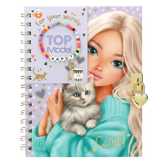 TopModel by Depesche Padlocked Diary And Bracelet