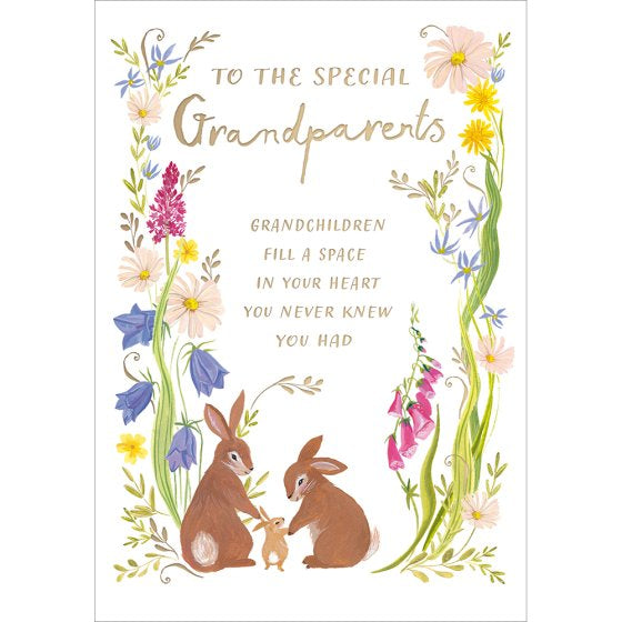 To the special Grandparents - new baby card