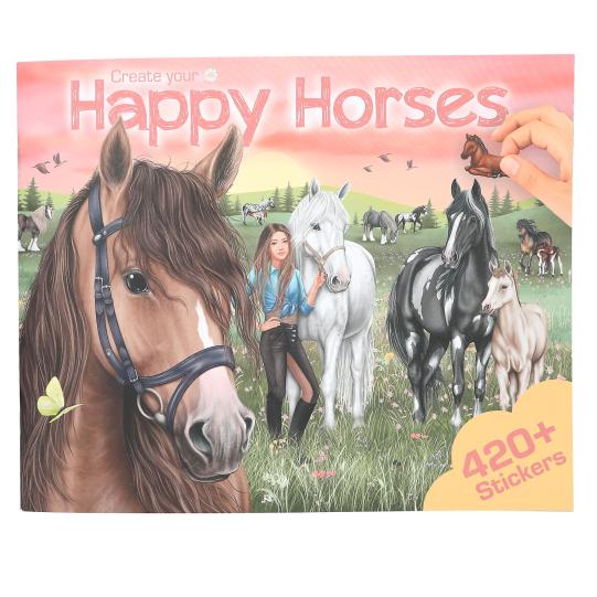 Create Your Happy Horses - Colouring Book