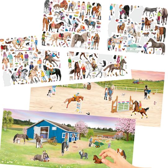 Create Your Happy Horses - Colouring Book