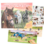 Create Your Happy Horses - Colouring Book