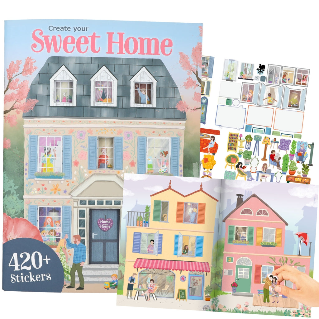 Create your Sweet Home - Sticker Book