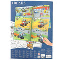 Create your own Action World - Sticker Book