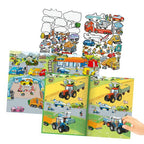 Create your own Action World - Sticker Book