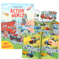 Create your own Action World - Sticker Book