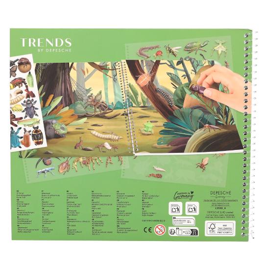 Explorer Insect World - Sticker Book