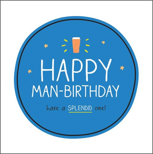 Man-Birthday - Happy Jackson birthday card