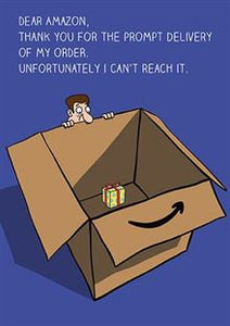 Amazon order - Birthday card