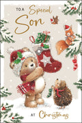 Special Son (presents) - Christmas Card