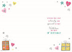 For a wonderful Daughter on your 10th Birthday - 10th Birthday Card