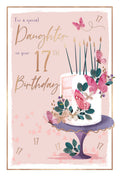 Special Daughter 17th Birthday - 17th Birthday Card