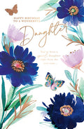 Wonderful Daughter - Large Card - Birthday Card