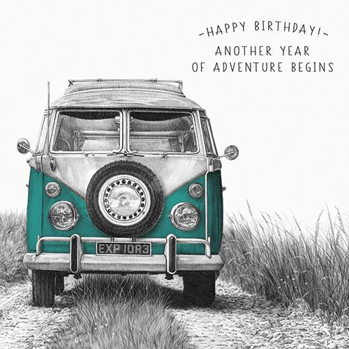 Another Year of adventure - Birthday card