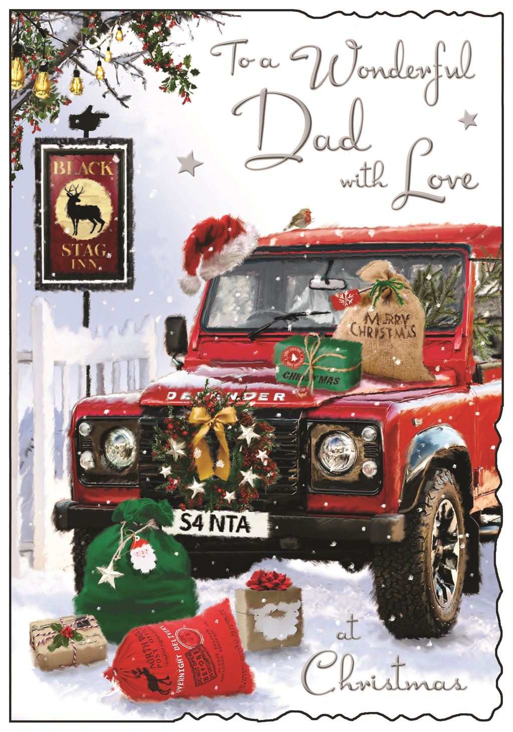 Dad (defender) - Christmas Card