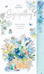 With Deepest Sympathy at This Time - Sympathy card