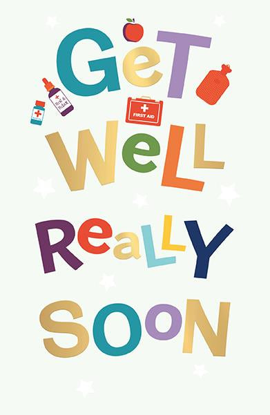 Get well Really Soon card