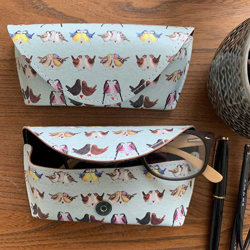 Alex Clark Brilliant Birds - Spectacle Case