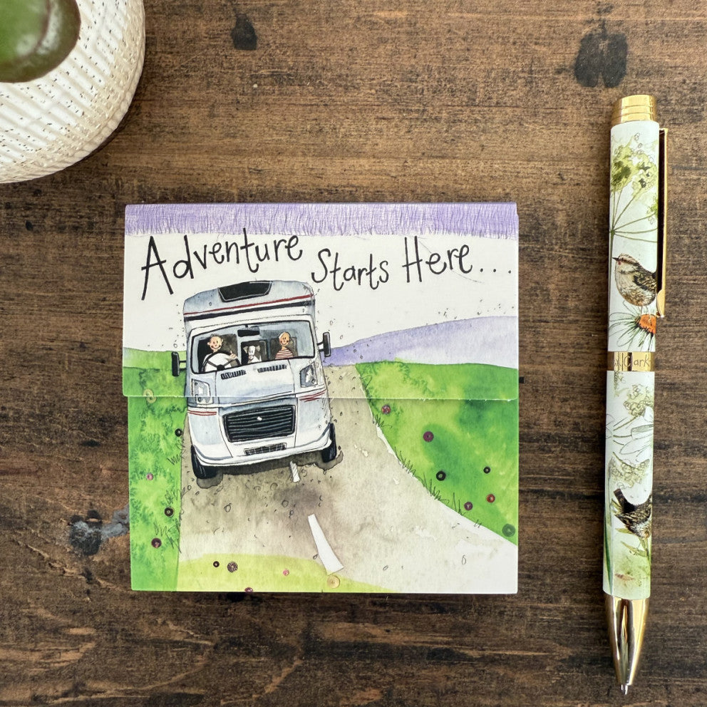 Alex Clark Adventure Starts Here- Mini - Magnetic Notepads