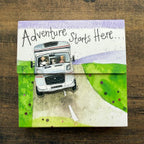 Alex Clark Adventure Starts Here- Mini - Magnetic Notepads