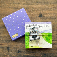 Alex Clark Adventure Starts Here- Mini - Magnetic Notepads