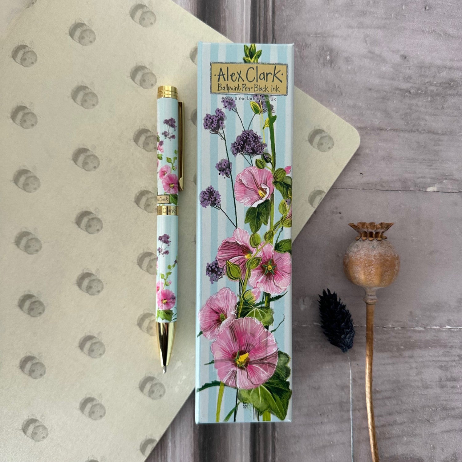 Alex Clark Garden flowers - Ballpoint Pen