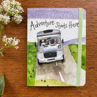 Alex Clark Adventure Starts Here - Small - Chunky Notebook