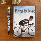 Alex Clark Born to Ride - Small - Chunky Notebook