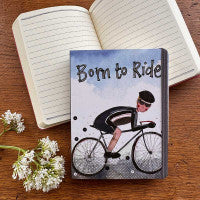 Alex Clark Born to Ride - Small - Chunky Notebook