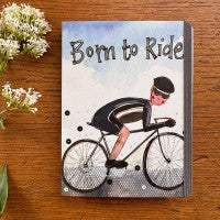 Alex Clark Born to Ride - Small - Chunky Notebook