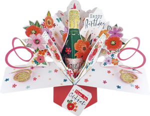 Prosecco - 3d Second Nature pop up card