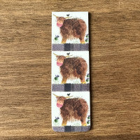 Alex Clark Hamish Highland Cow - Magnetic Bookmark