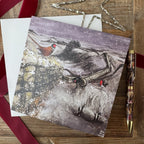 Alex Clark Snowfall on the Wall - Christmas Card