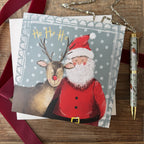 Alex Clark Ho Ho Ho - Christmas Card