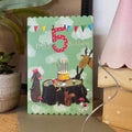Alex Clark Cake Fifth Birthday - 5th Birthday Card