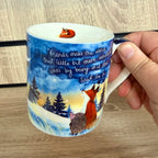 Fox Under The Moon Wonderful Friend - Mug