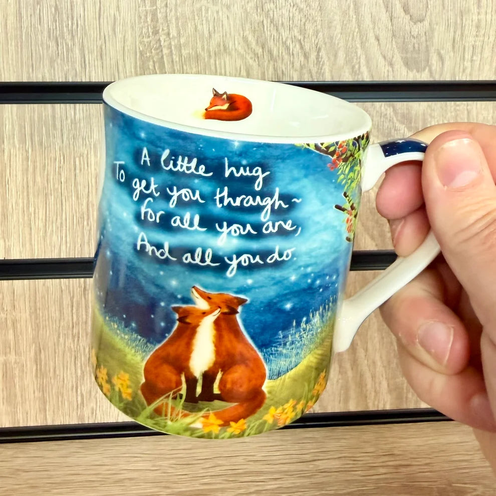 Fox Under The Moon Little Hug - Mug