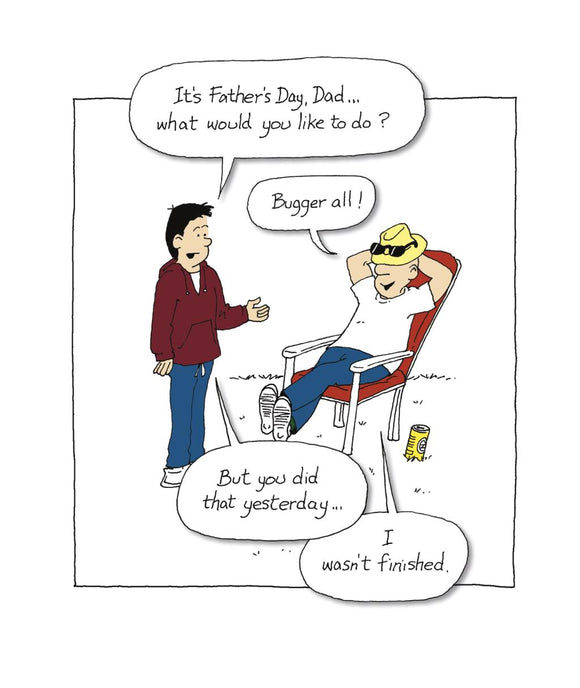 What would you like to do? - Norbert & Val Father's day card