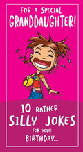 Silly jokes granddaughter birthday card