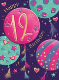 Happy 12th Birthday Card