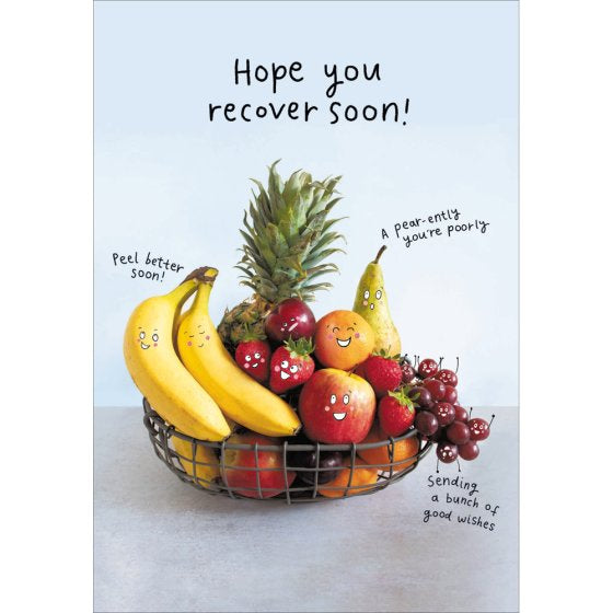 Hope you recover soon - Get well card