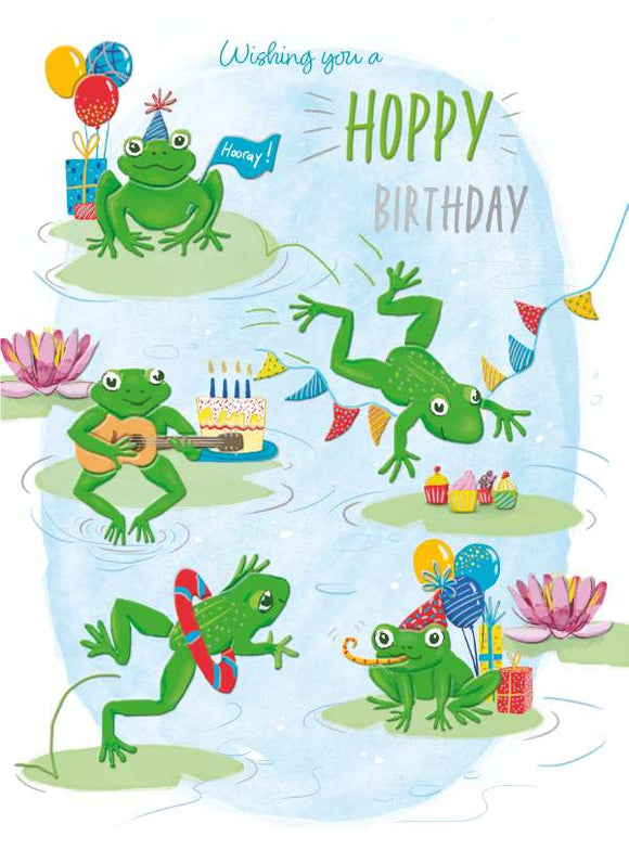Hoppy Birthday  - Birthday card
