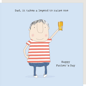 It takes a legend - Father's Day card