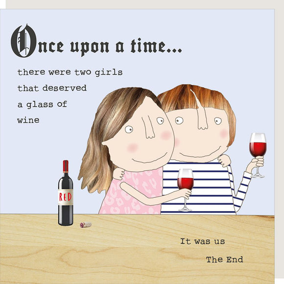 Once upon a time.. - Rosie Made a Thing greetings card