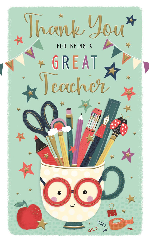 Great Teacher card