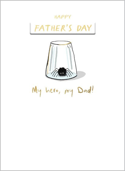 My Hero - Father's Day card